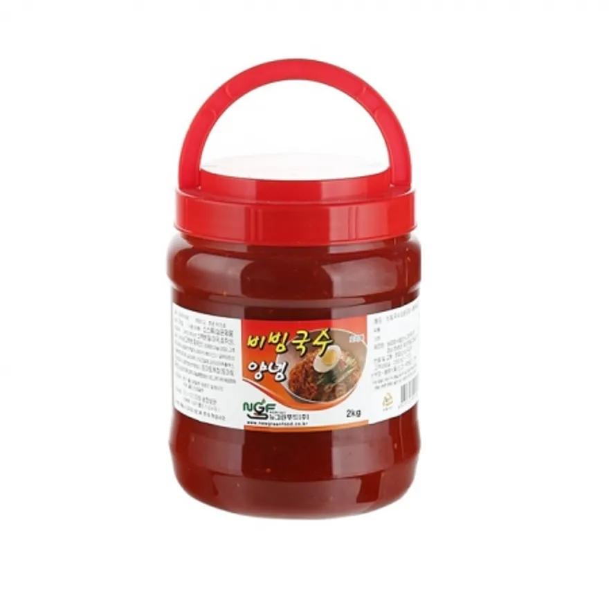 뉴그린 비빔국수양념2kg 6개 1박스 이미지
