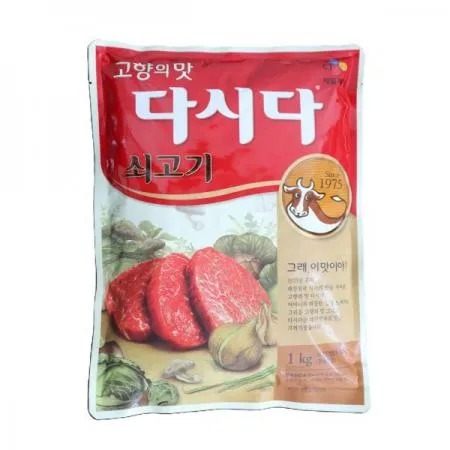 CJ 백설 쇠고기 다시다1kg 1개