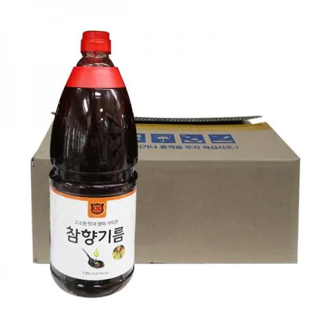 창성식품 달인 참향기름1.8L 6개 