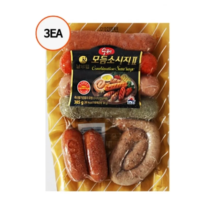 사조오양 수제모듬 소시지385g 이미지