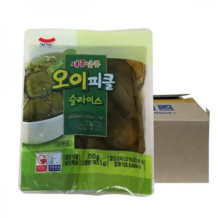 일가집 오이피클슬라이스350g 10개 