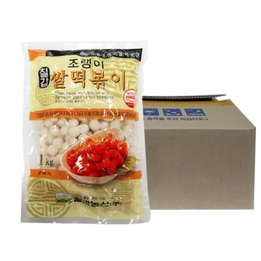 칠갑 조랭이쌀떡1kg 10개 1박스 이미지