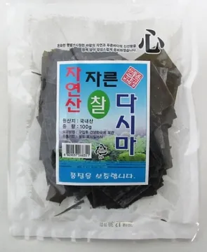 완도산 자른 찰다시마 100g 1개