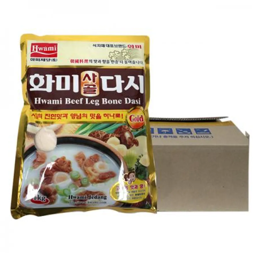 화미 사골다시1kg 10개 1박스 이미지