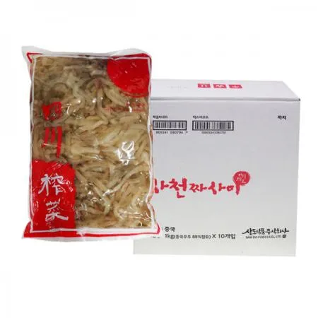 삼도식품 사천짜사이 1kg 10개 무절임 이미지