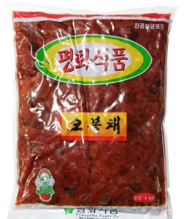 평화식품 오복채 4kg 1개