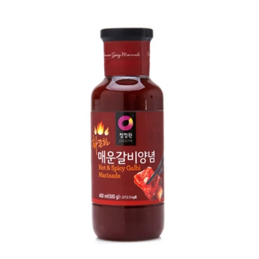 청정원 매운갈비화끈한맛500g 1개 이미지