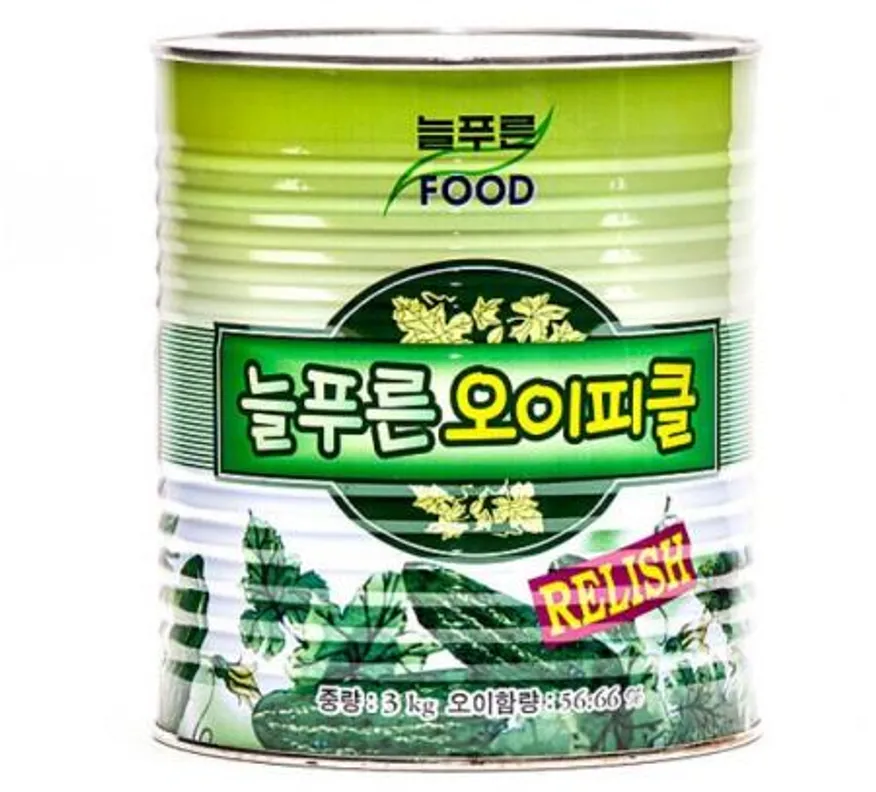 늘푸른 오이피클 렐리쉬 다진피클3k 1개 이미지