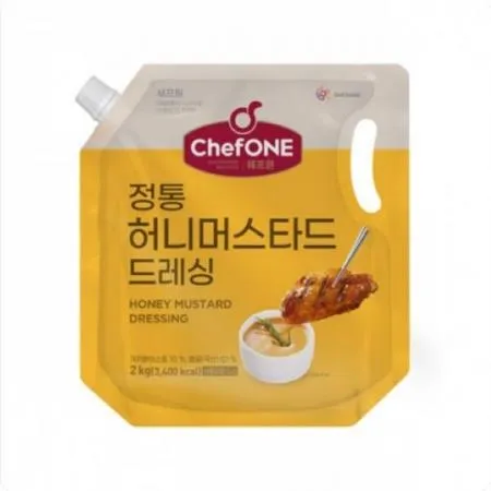 쉐프원 정통 허니머스타드드레싱2kg 5개 1박스