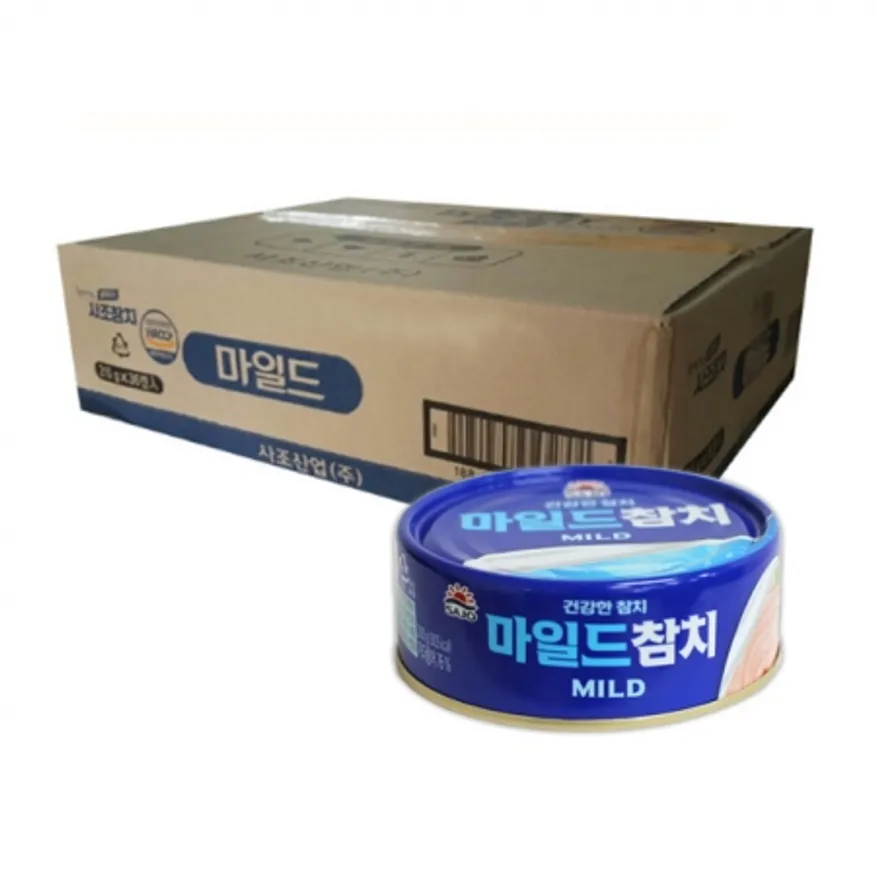 사조 마일드 참치200g 36개 1박스 이미지