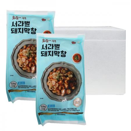 오븐에 꾸운 서라벌 돼지막창 520g 2개 이미지