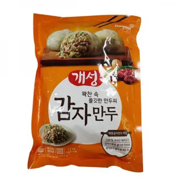 동원 개성 고기 감자만두1.2kg 1개