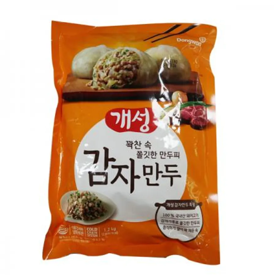 동원 개성 고기 감자만두1.2kg 1개 이미지