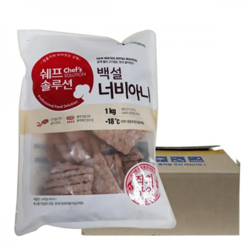 백설 너비아니 1kg 6개 1박스 이미지