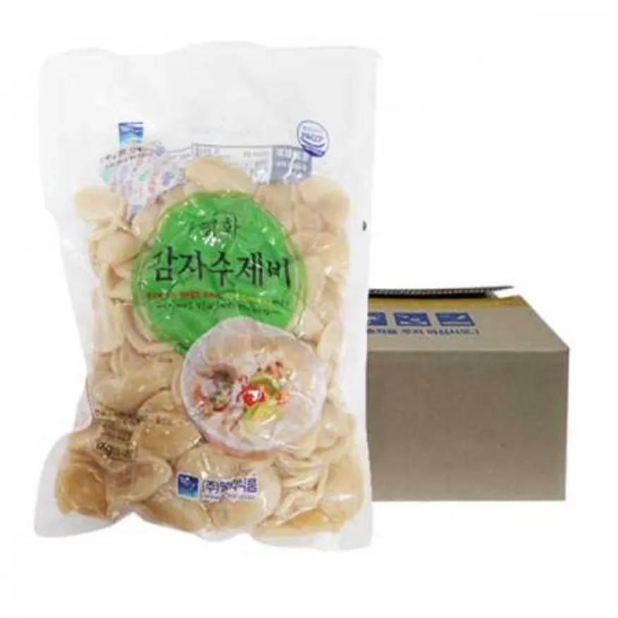 평화 감자수제비1kg 10개 1박스 이미지