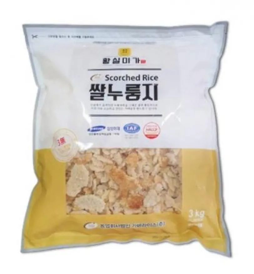 황실미가 쌀누룽지3k 4개 1박스 이미지