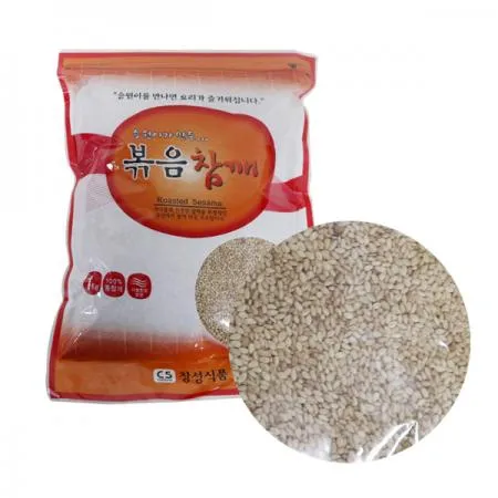 창성식품 볶음참깨1kg 1개  