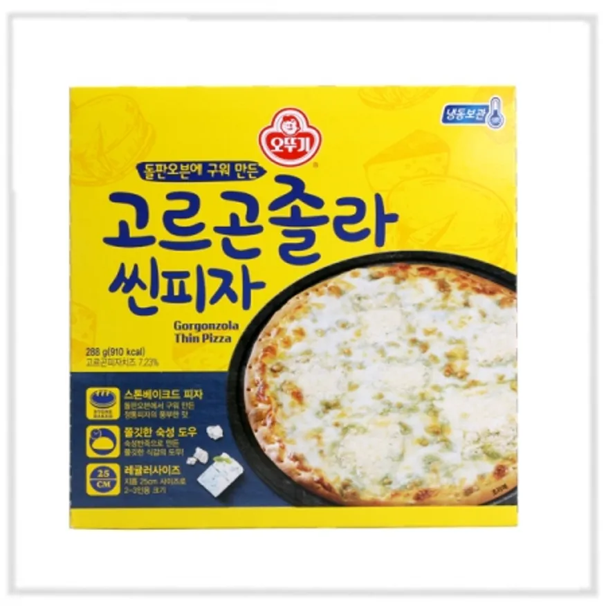 오뚜기고르곤졸라씬피자 이미지