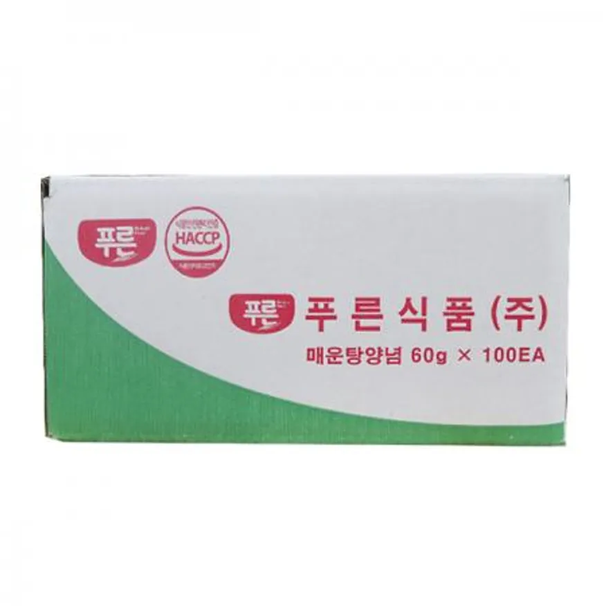 푸른 매운탕양념 60g 100개 1박스 이미지