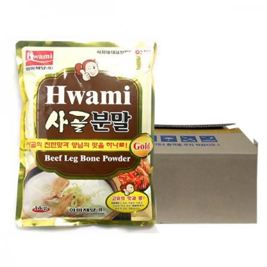 화미 사골분말1kg 5개 1박스 이미지