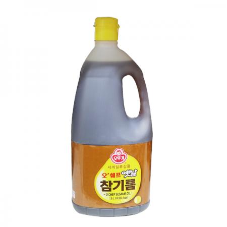 오뚜기 오쉐프 옛날참기름1.8L 3개   이미지