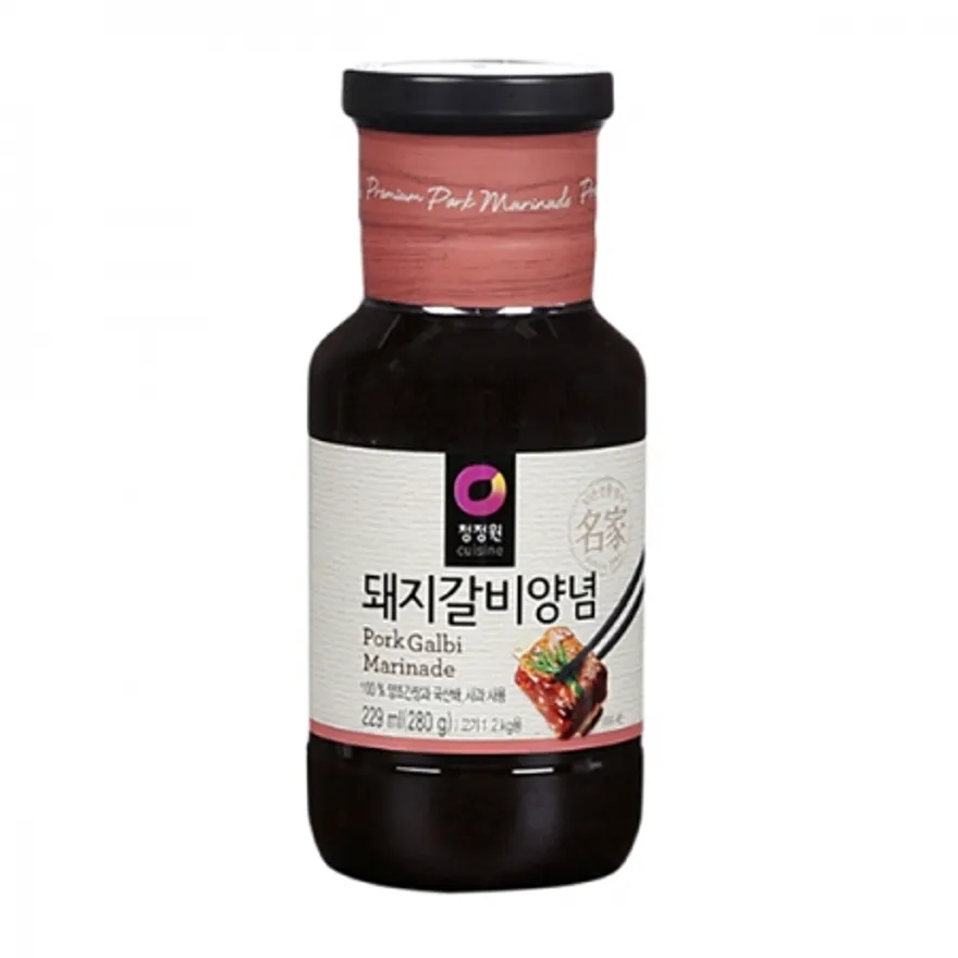 청정원 돼지갈비양념280g 1개 이미지