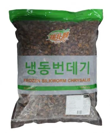 중국산 냉동번데기4kg 4개 1박스  