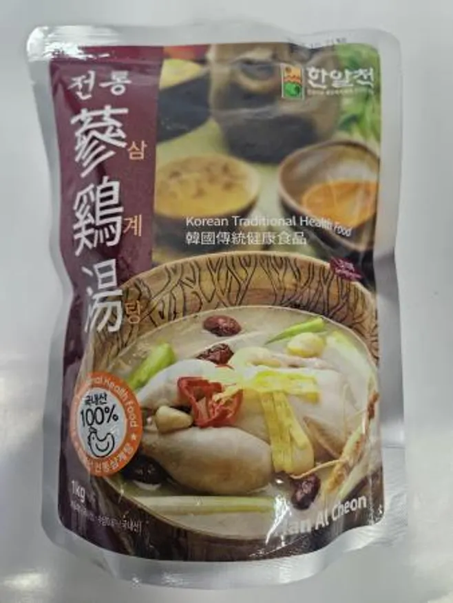 굿푸드 한알천 전통 삼계탕 1kg 3개   이미지