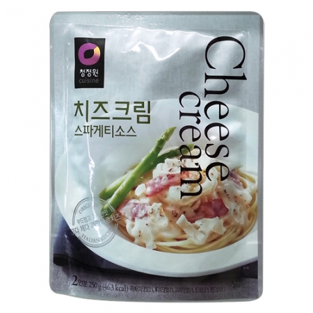 청정원 치즈크림 스파게티소스250g 1개 이미지
