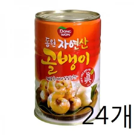 동원 자연산 골뱅이400g 24개 1박스