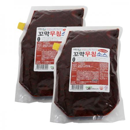뉴그린 오로지 꼬막무침소스2kg 6개 1박스 이미지
