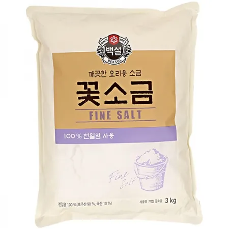 백설 꽃소금3k 1개