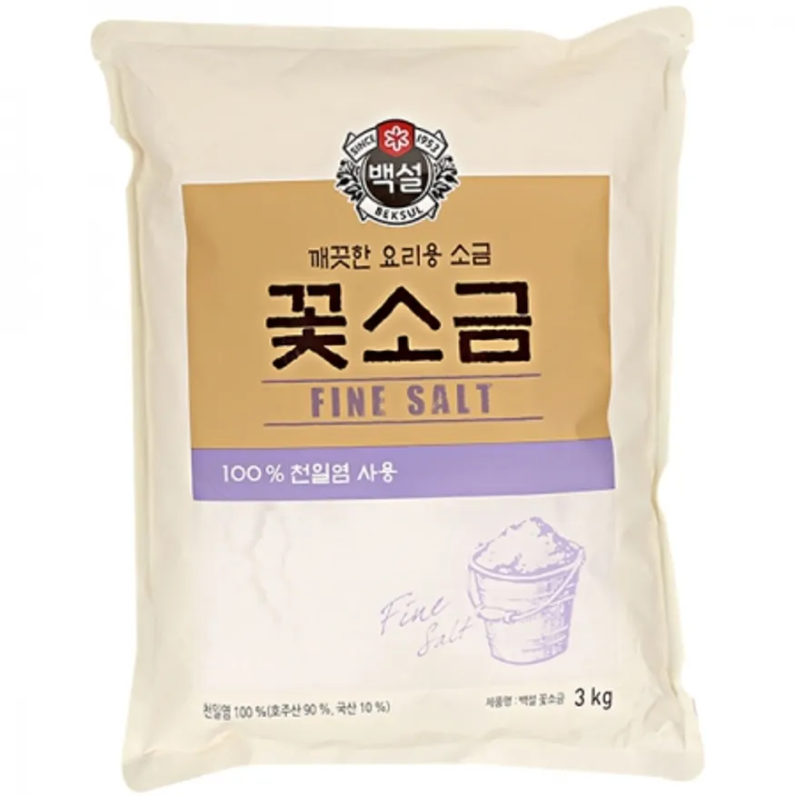 백설 꽃소금3k 1개 이미지