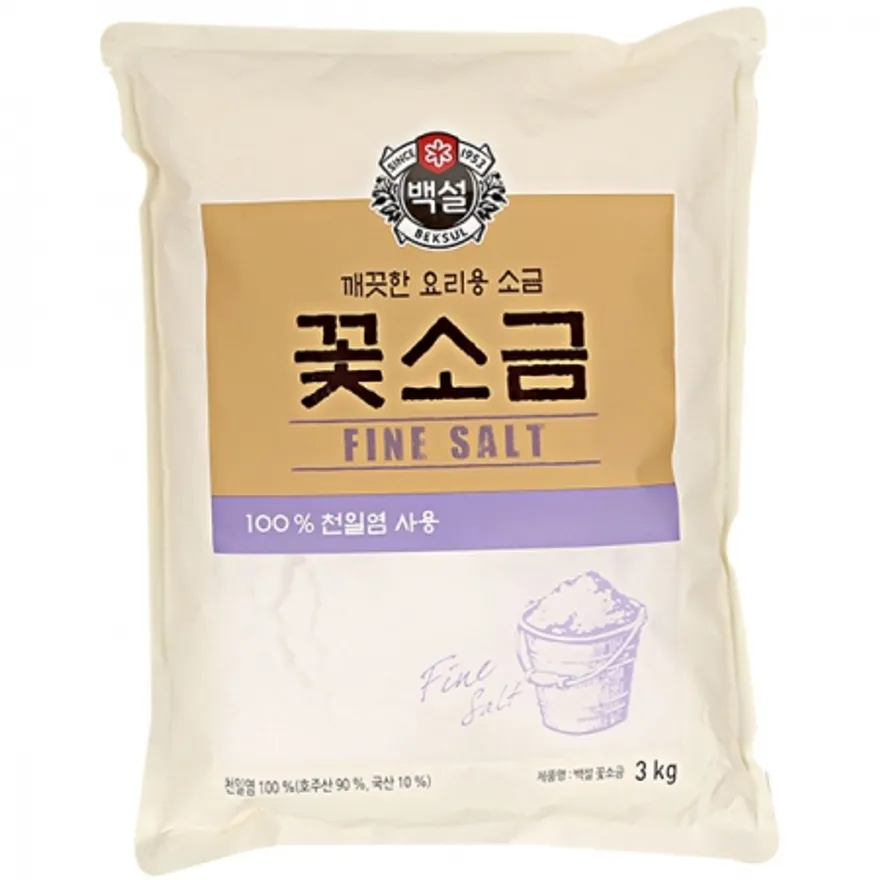 백설 꽃소금3k 1개 이미지