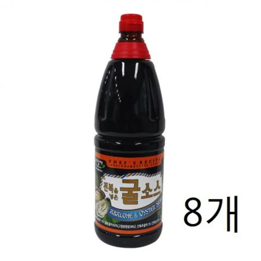 미담채 전복을 넣은 굴소스2.2kg 8개 1박스 이미지