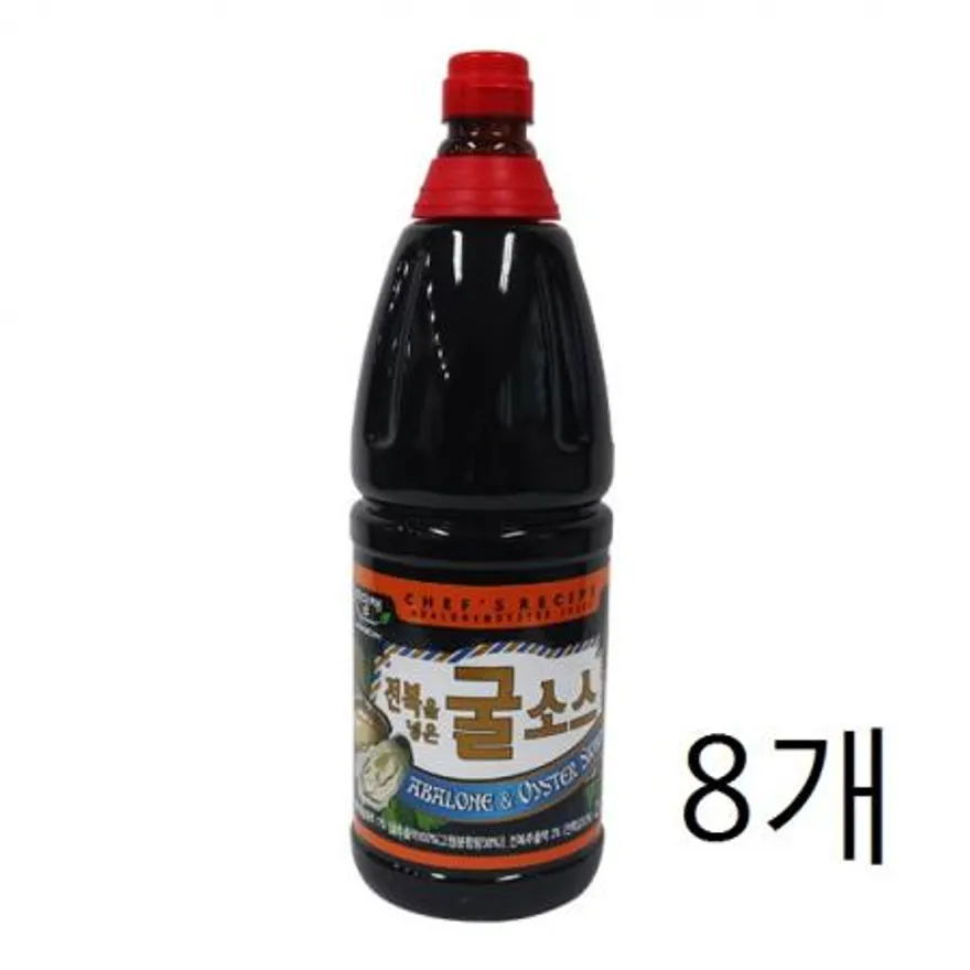 미담채 전복을 넣은 굴소스2.2kg 8개 1박스 이미지