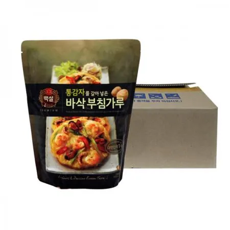 백설 통감자바삭부침가루 1kg 10개 박스