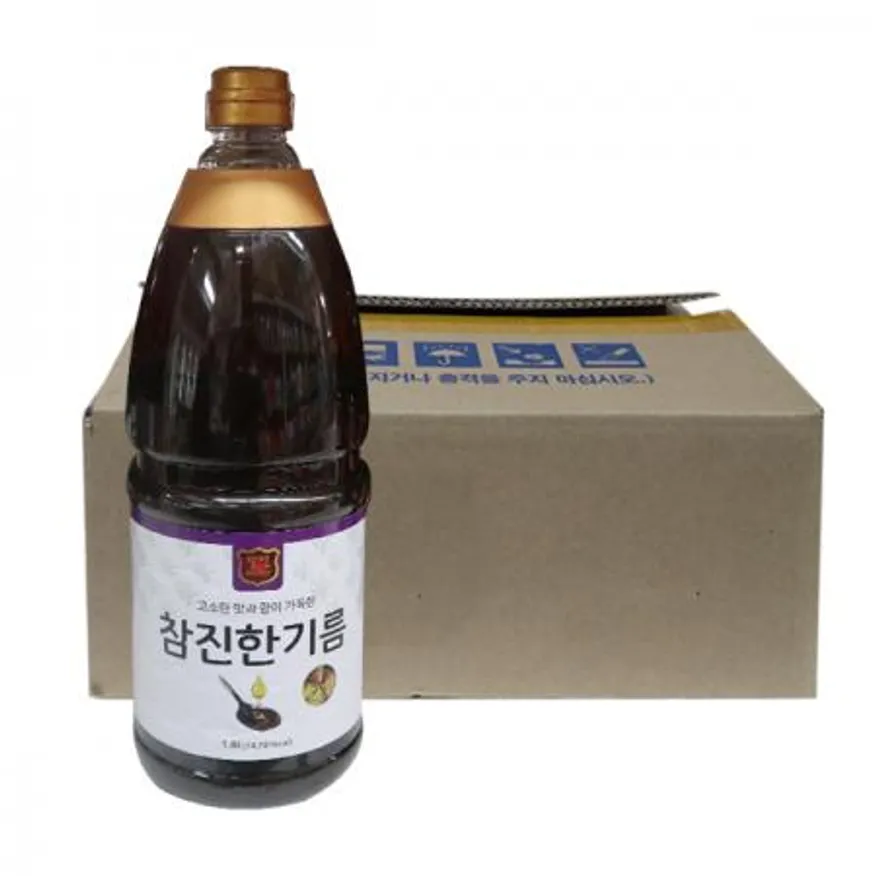 창성식품 달인 참진한기름1.8L 6개 이미지