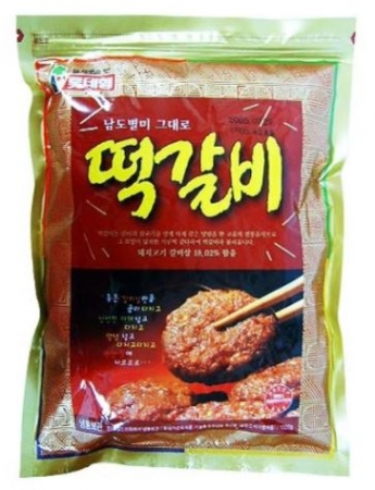 롯데햄 떡갈비1k 1개 이미지