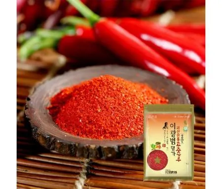 충북 괴산이광범명가 국산 김치용고추가루1kg 1개  이미지