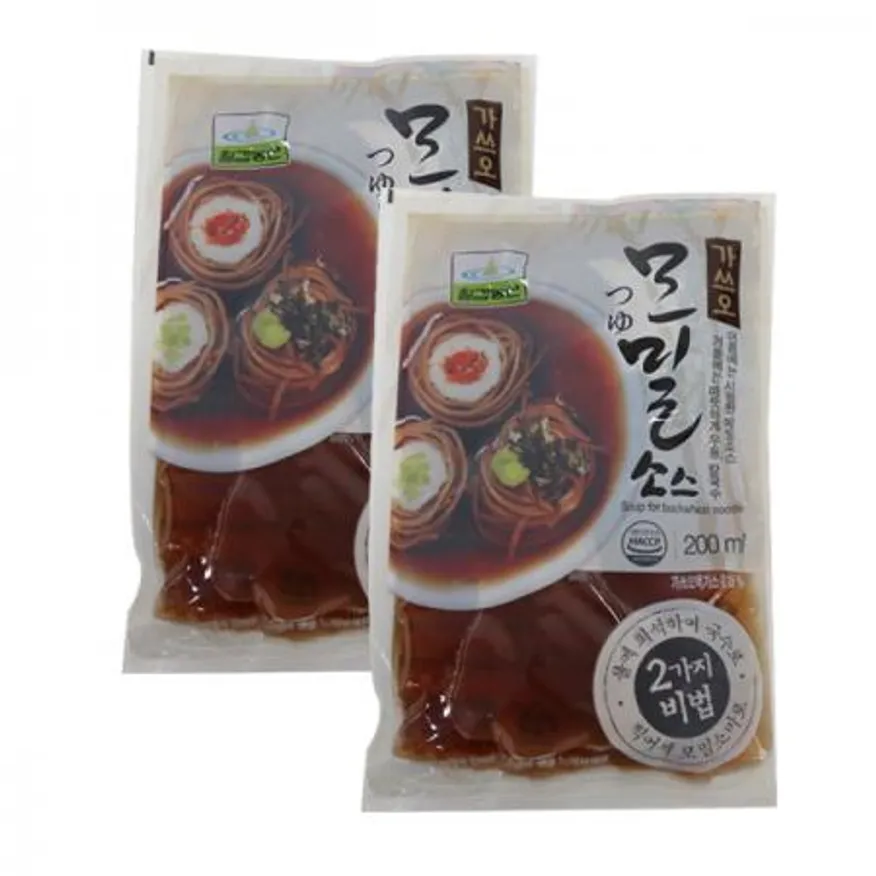 칠갑 가쓰오모밀소스 200ml 30개 1박스 이미지