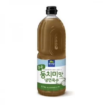 면사랑 농축 동치미맛 냉면육수2.1kg 1개