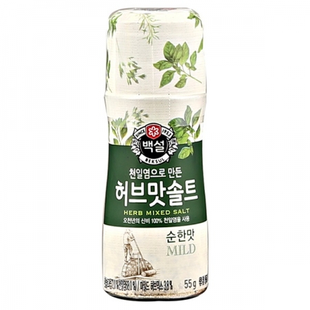 천일염55g허브순한맛 이미지