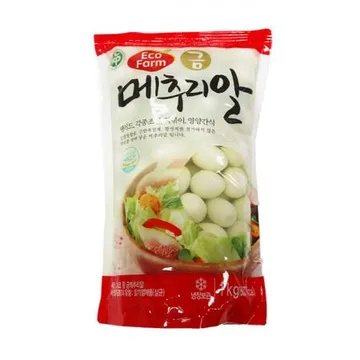 에코팜 깐금메추리알1kg 1개