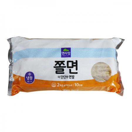 면사랑 쫄면2kg 6개 1박스
