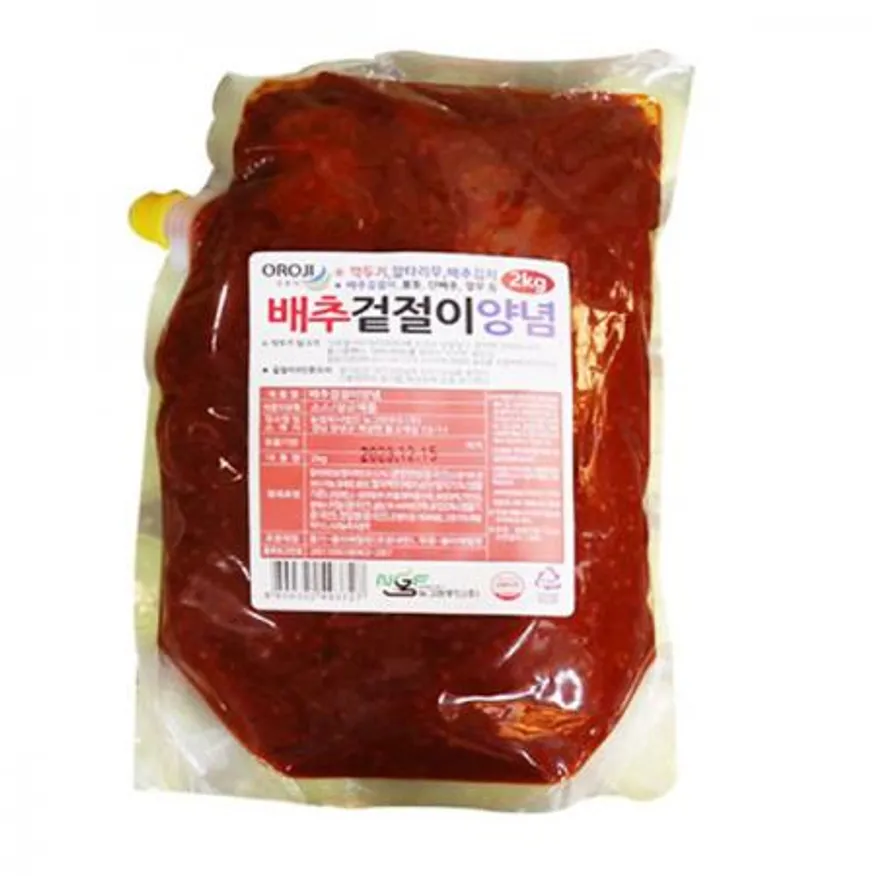 뉴그린 배추겉절이양념2kg 1개 이미지