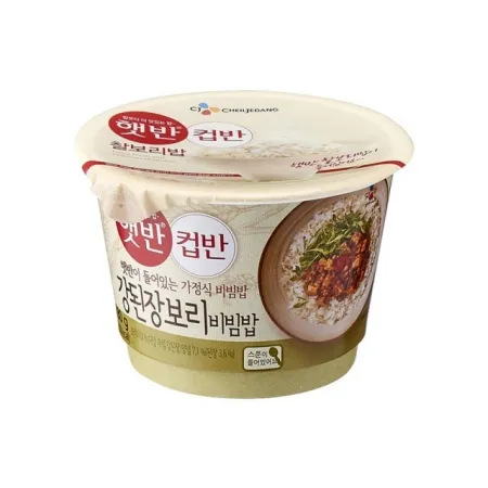 CJ햇반 컵반 강된장 보리비빔밥 280g