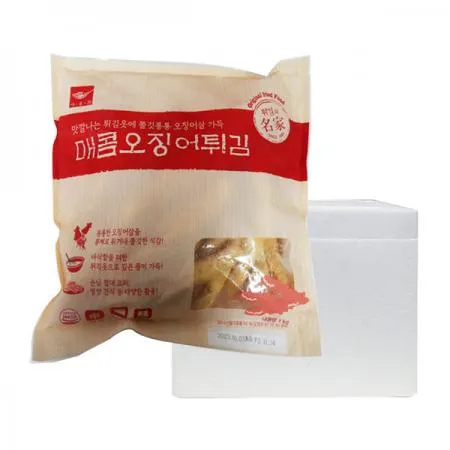 사옹원 매콤오징어튀김1kg 6개 1박스