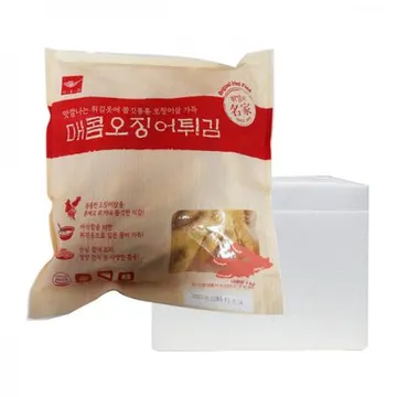 사옹원 매콤오징어튀김1kg 6개 1박스