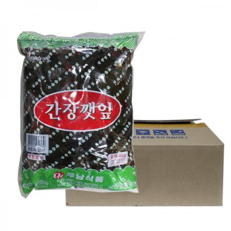 두남 간장깻잎 4kg 4개 1박스 일반박스 이미지